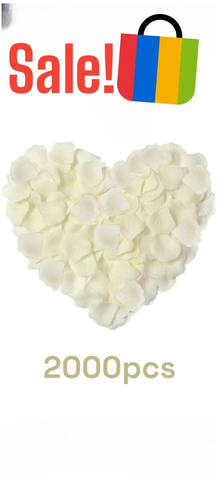 2000pcs Silk Rose Flower Petals Engagement Wedding Decoration Confetti BIG SALE