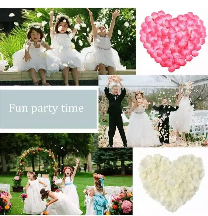 2000pcs Silk Rose Flower Petals Engagement Wedding Decoration Confetti BIG SALE