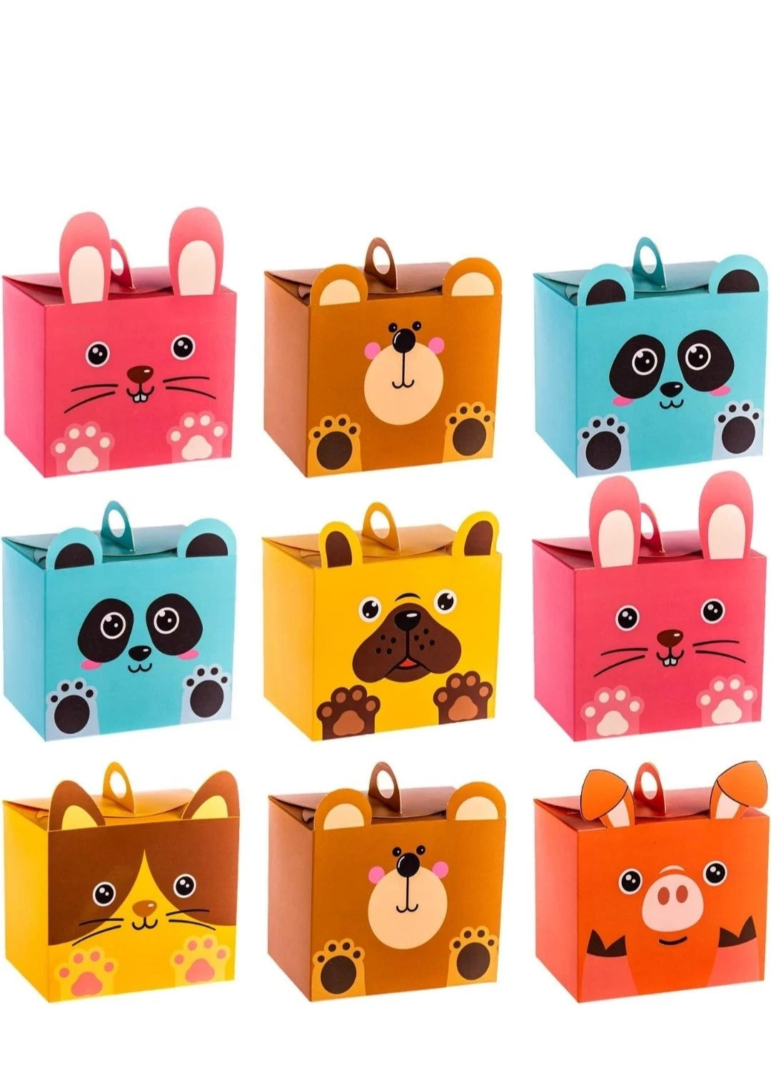 NIMU 24X Cute Pets Children Birthday Favor Sweet Gift Party Boxes