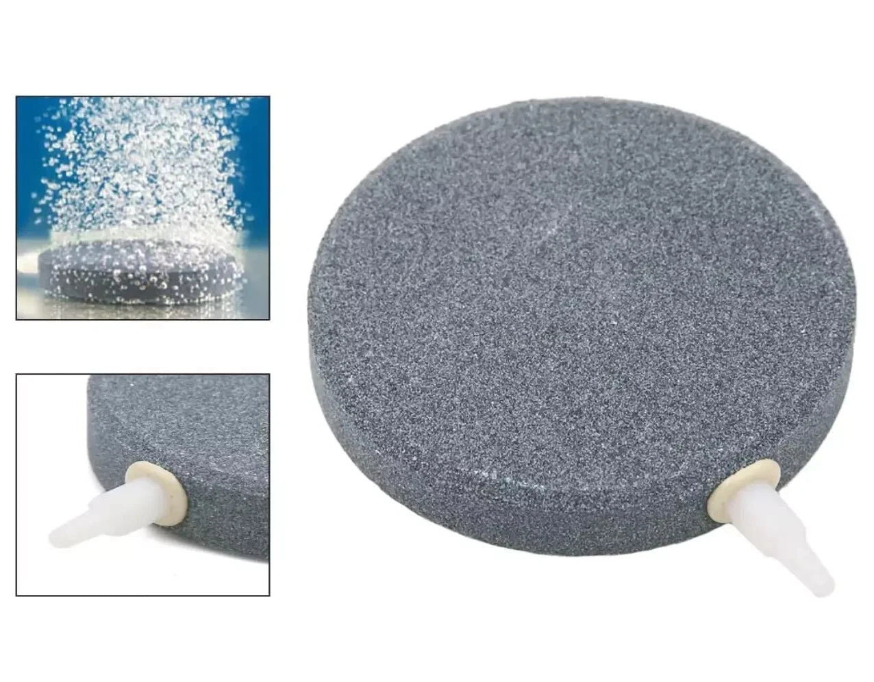 5"-6" CERAMIC AIRSTONE DIFFUSER HYDROPONICS FISH AQUARIUM AIR STONE OXYGENATOR