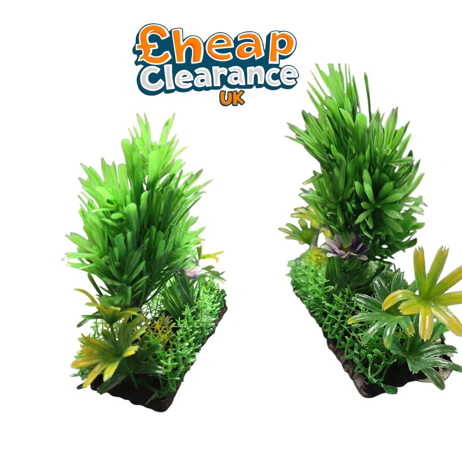 Artificial Plants Aquarium Fish Tank Plant Decoration Ornament16cm