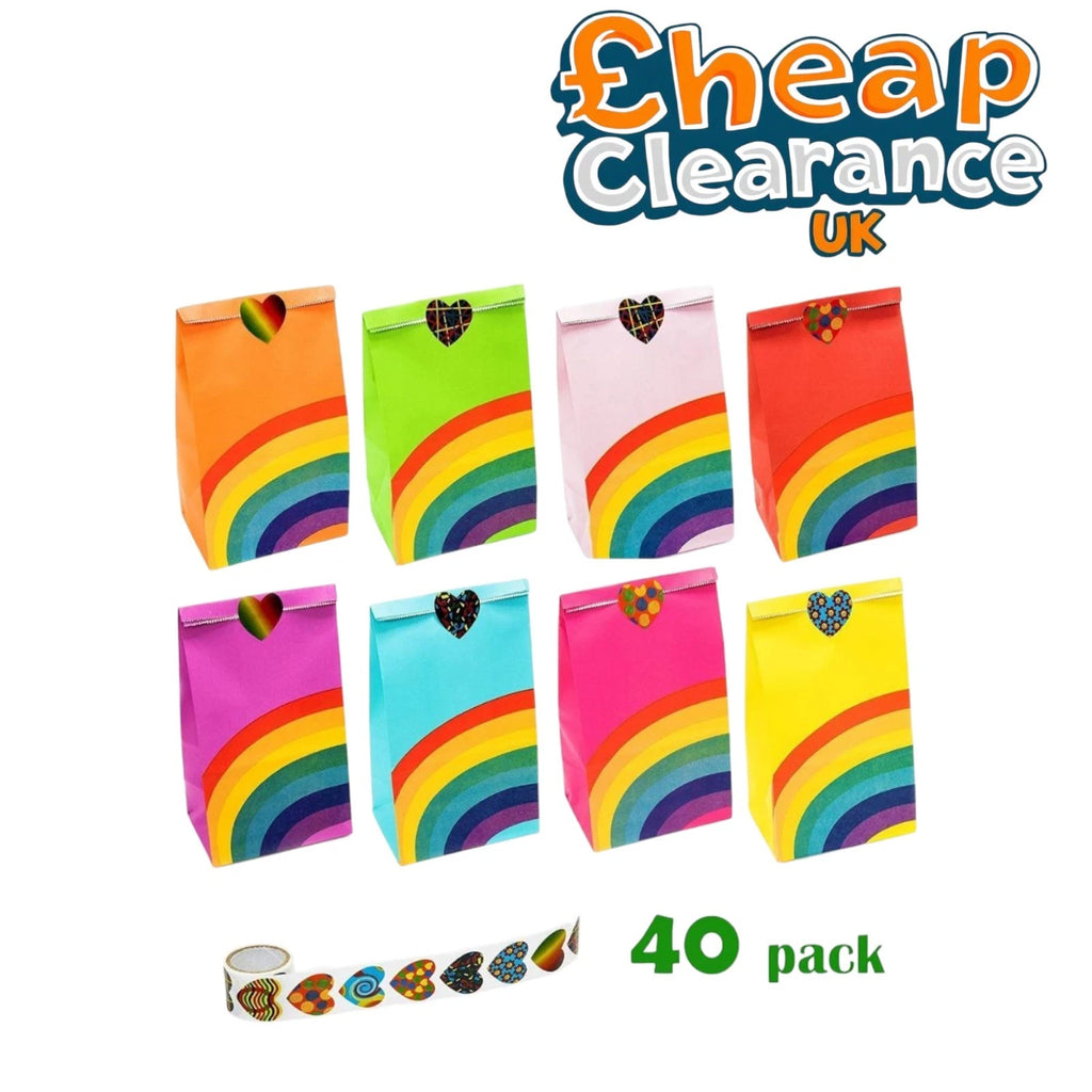 40pcs Party Gift Bags - Paper Candy Bag for Any occasion , Birthday UK