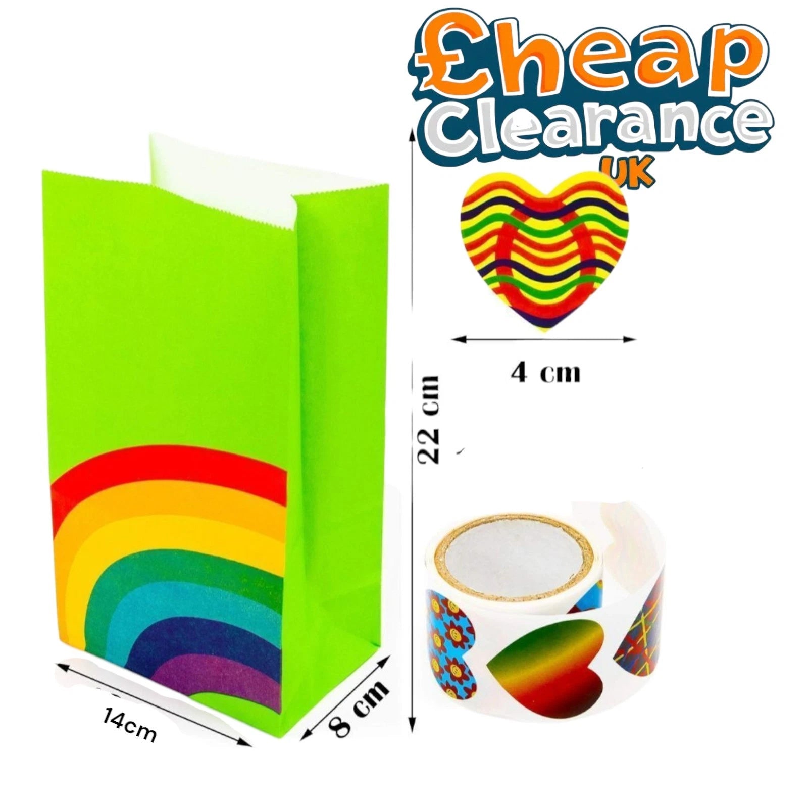 40pcs Party Gift Bags - Paper Candy Bag for Any occasion , Birthday UK