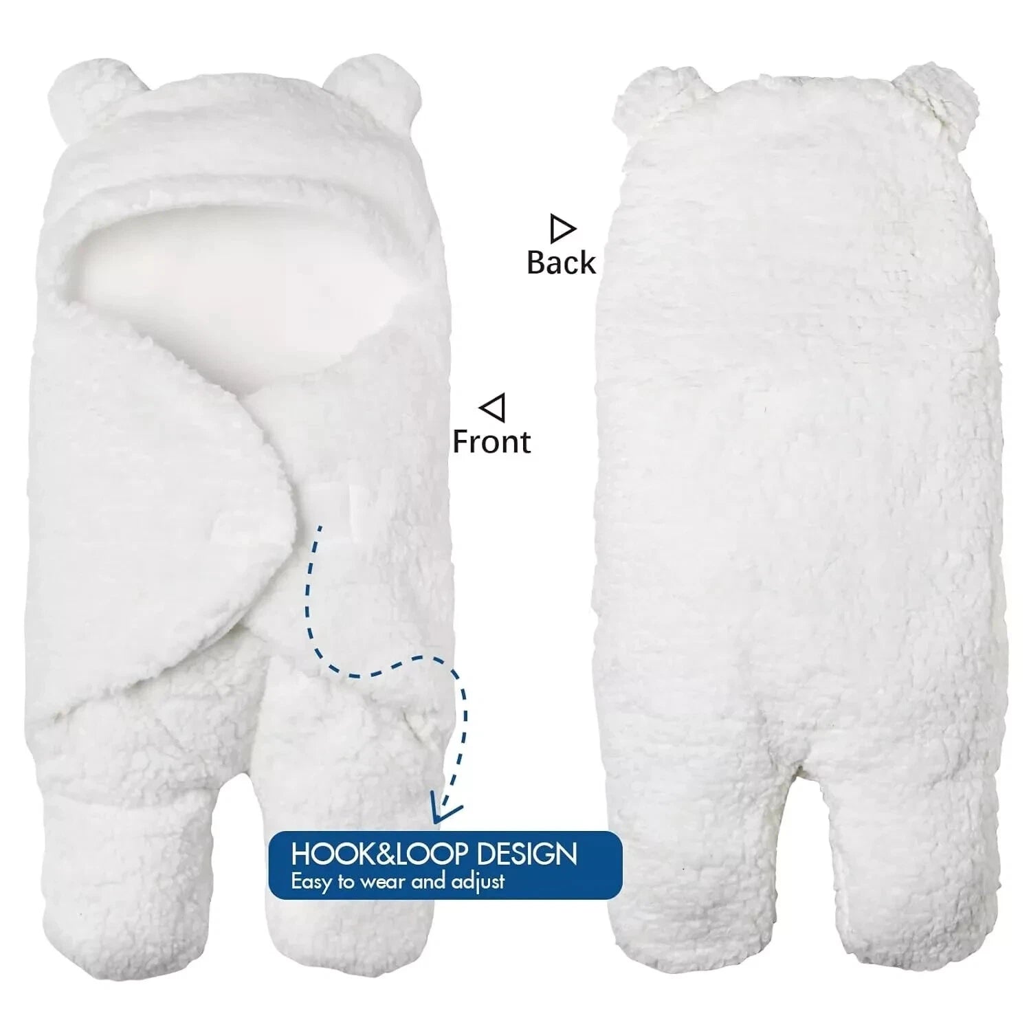 Baby Swaddle Wrap Newborn Bedding Blanket Panda & Little Bear