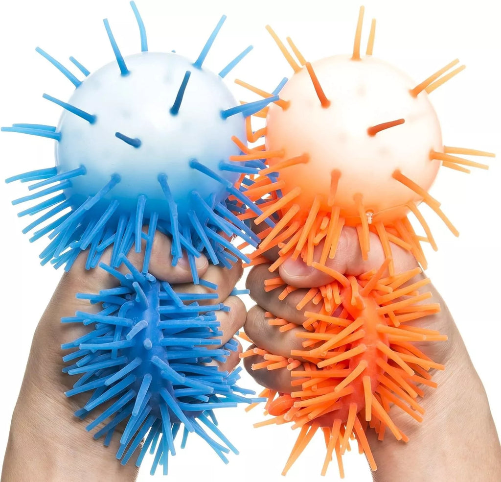 12 x KELZ KIDZ Large Squishy Pull & Stretch Stress Balls Sensory Toy Anxiety
