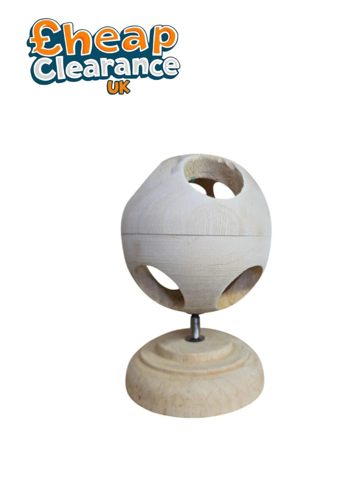 hamster exercise ball toy Small Animal Wooden Natural Gerbil Mouse SALE