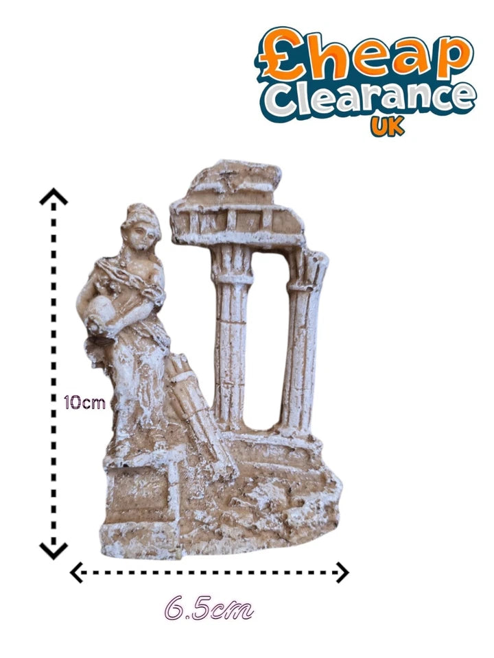 Small Aquarium Fish Tank hide Decoration Ornament 10*6.5cm SALE