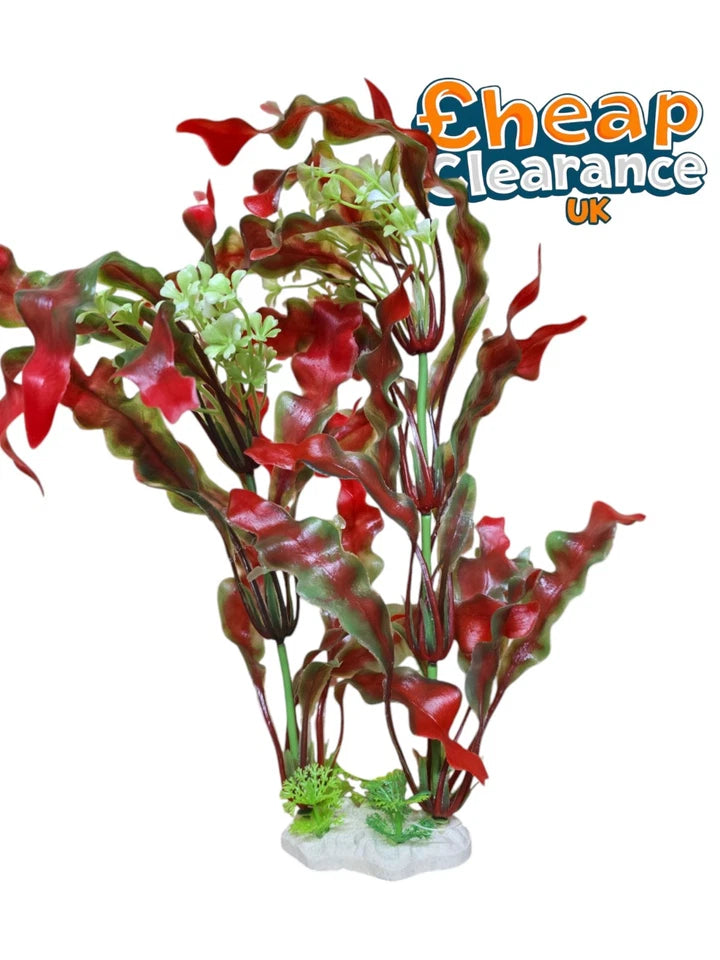 Large Aquarium Fish Tank Plant Decoration Ornament Realistic SALE