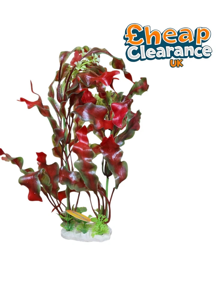 Large Aquarium Fish Tank Plant Decoration Ornament Realistic SALE