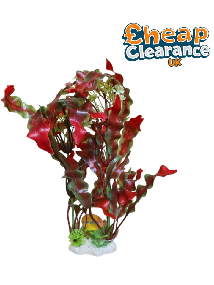 Large Aquarium Fish Tank Plant Decoration Ornament Realistic SALE