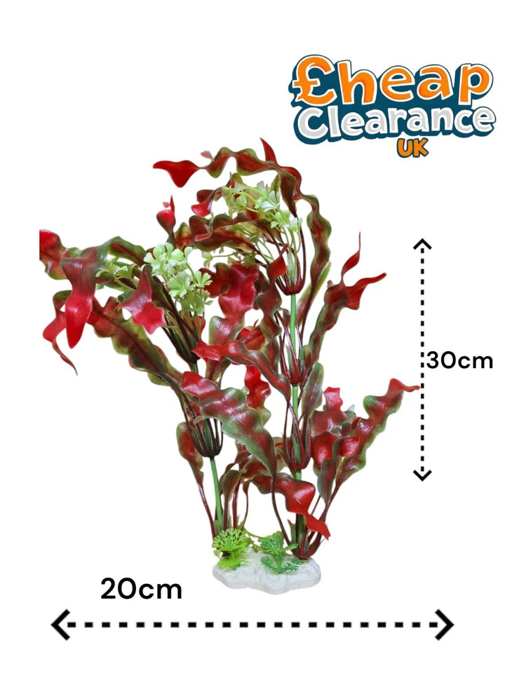 Large Aquarium Fish Tank Plant Decoration Ornament Realistic SALE
