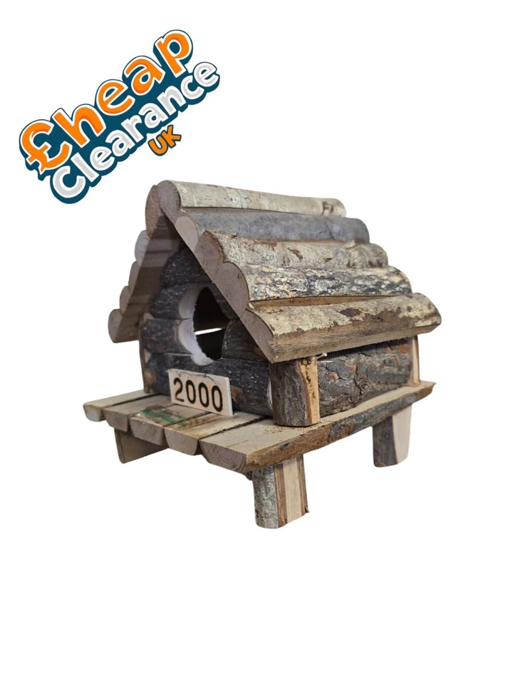 House 2000 Hamster Small Animal Wooden Natural House Gerbil Mouse SALE